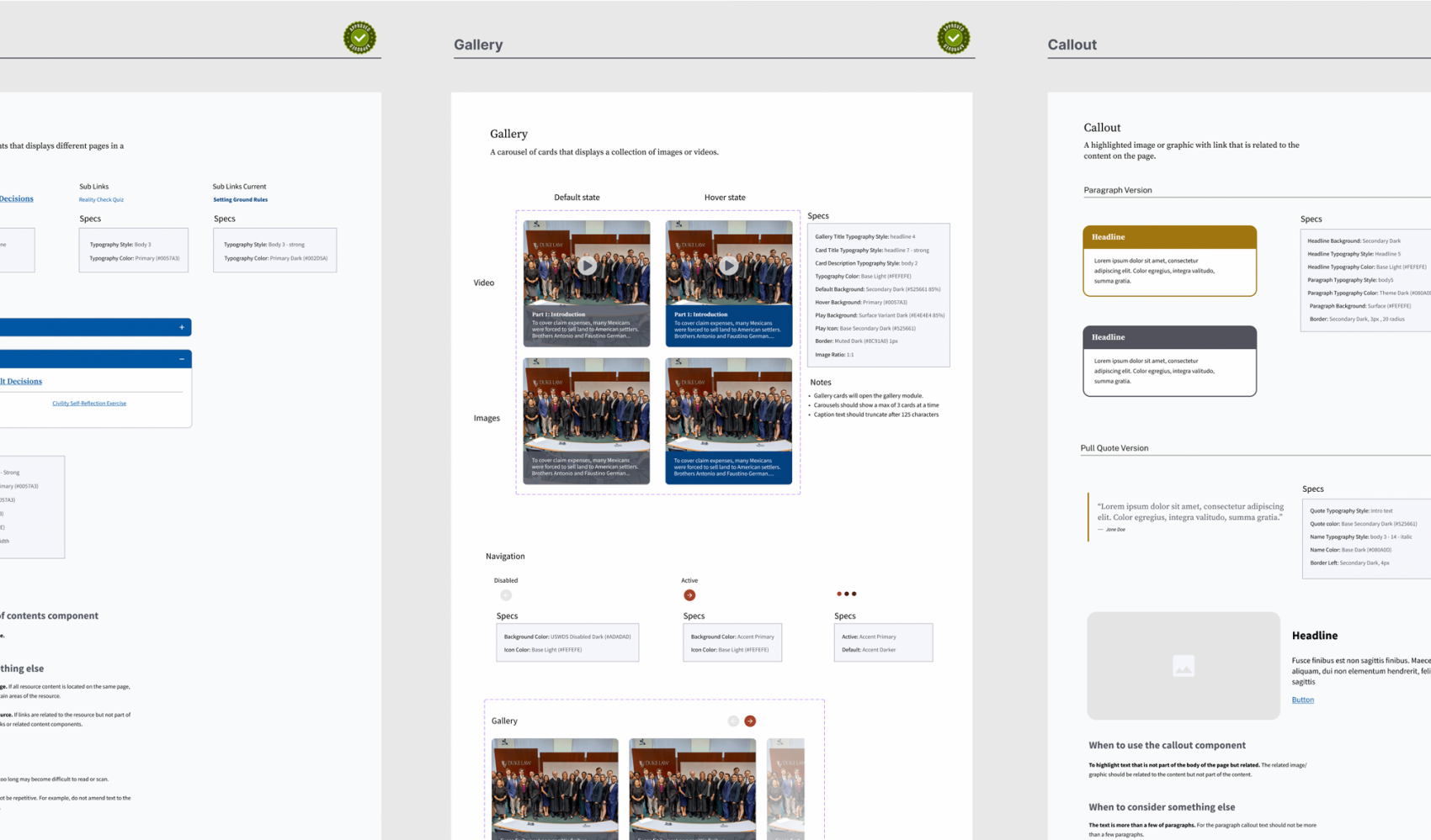U.S. Court solution ux design