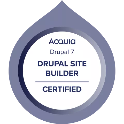 Drupal 7 Certified Site Builder
