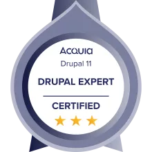 Drupal 11 Certified Expert