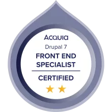 Drupal 7 Certified Frontend Specialist