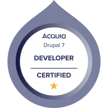 Drupal 7 Certified Developer