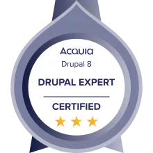 Drupal 8 Certified Expert