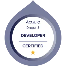 Drupal 8 Certified Developer